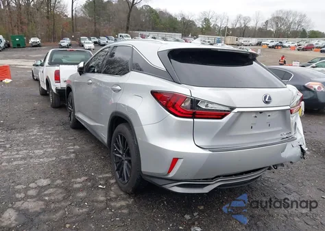 2016 Lexus Rx 450H z USA, uszkodzony, nr VIN 2T2BGMCA4GC001812